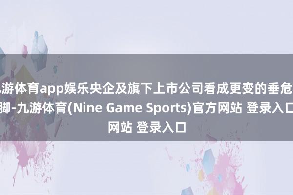 九游体育app娱乐央企及旗下上市公司看成更变的垂危阵脚-九游体育(Nine Game Sports)官方网站 登录入口